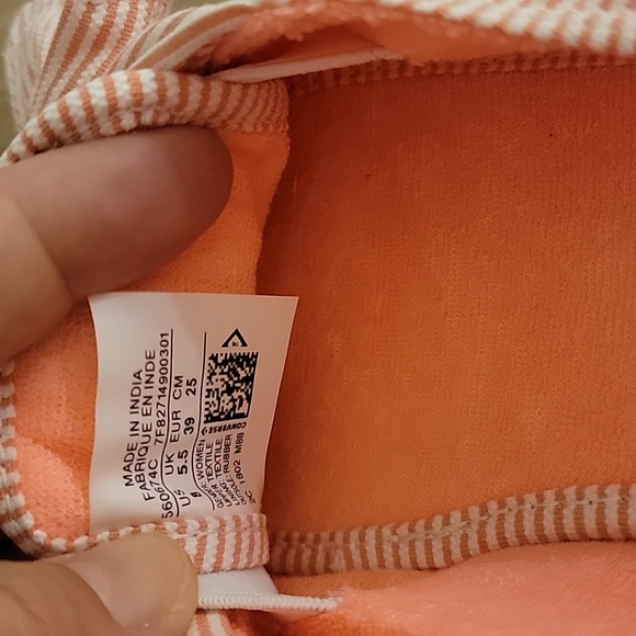 Converse Chuck Taylor All Star Women's Knot Slip Crimson Pulse/White 560674c - Picture 4 of 7